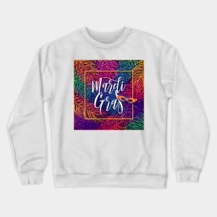 Mardi Gras Costume Maske New Orleans Crewneck Sweatshirt